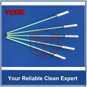 Mini Polyester Head Semiconductor Polypropylene Swab Cleaner