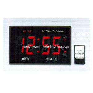 Jumbo Remote Control LED Digital Wall Time Clock