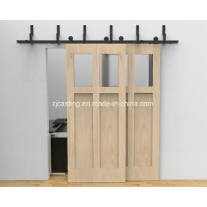 Wooden Sliding Barn Door Pulley Tack System Door Hardware