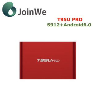 T95u PRO Smart S912 Octa-Core Android 6.0 Ott TV Box