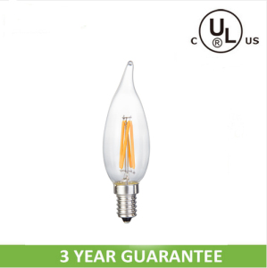 Candle Shape Decorative Lights LED Filament Bulb Ca32 E14